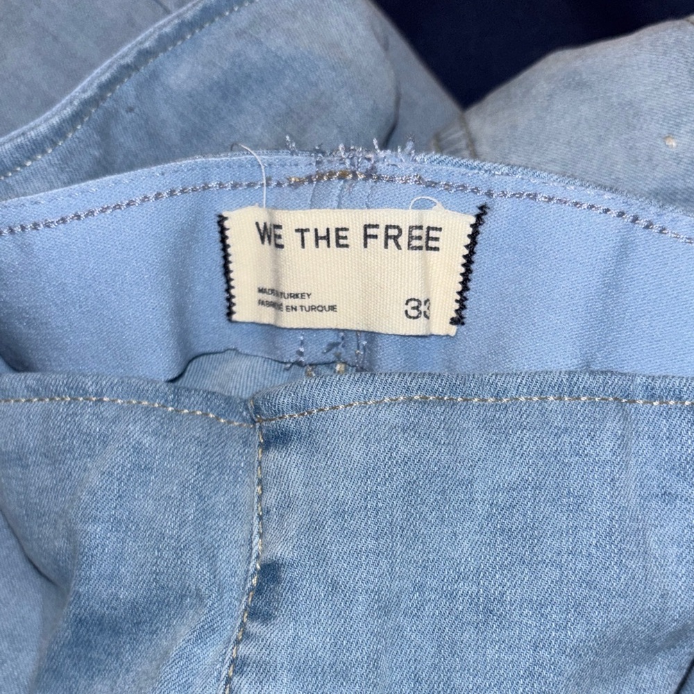 We The Free Sky Blue Denim Pants